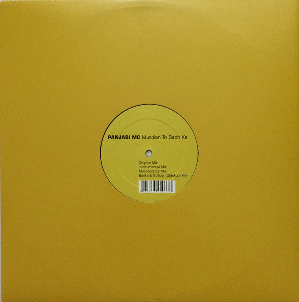 Panjabi MC : Mundian To Bach Ke (12")
