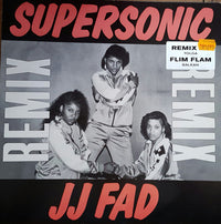 J.J. Fad / The Unknown DJ : Supersonic Remix / Another Hoe / Breakdown (Dance Your Ass Off) (12")