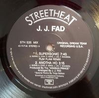 J.J. Fad / The Unknown DJ : Supersonic Remix / Another Hoe / Breakdown (Dance Your Ass Off) (12")