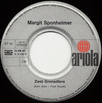 Margit Sponheimer : Am Rosenmontag Bin Ich Geboren (7", Single)