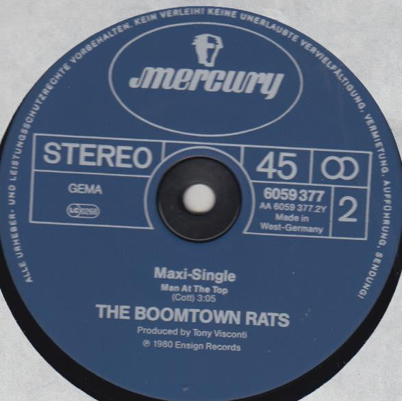 The Boomtown Rats : Banana Republic (12", Maxi)