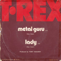 T•Rex* : Metal Guru / Lady (7", Single)