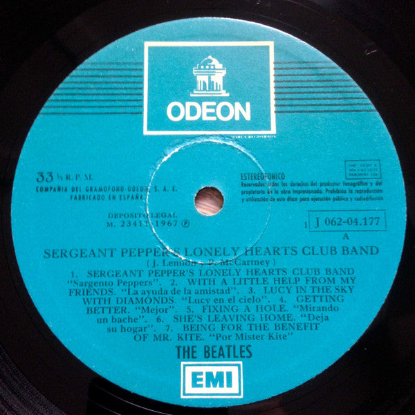 The Beatles : Sgt. Pepper's Lonely Hearts Club Band (LP, Album, RE, Gat)