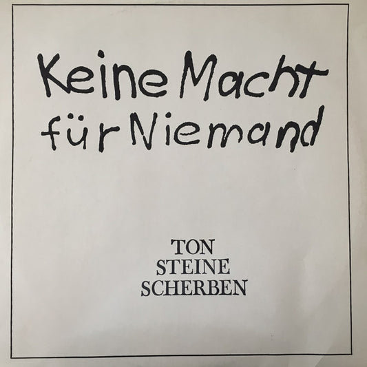 Ton Steine Scherben : Keine Macht Für Niemand (2xLP, Album, RE, Gat)