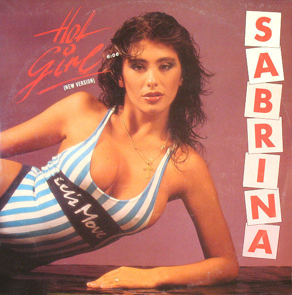 Sabrina : Hot Girl (New Version) (12", Maxi)