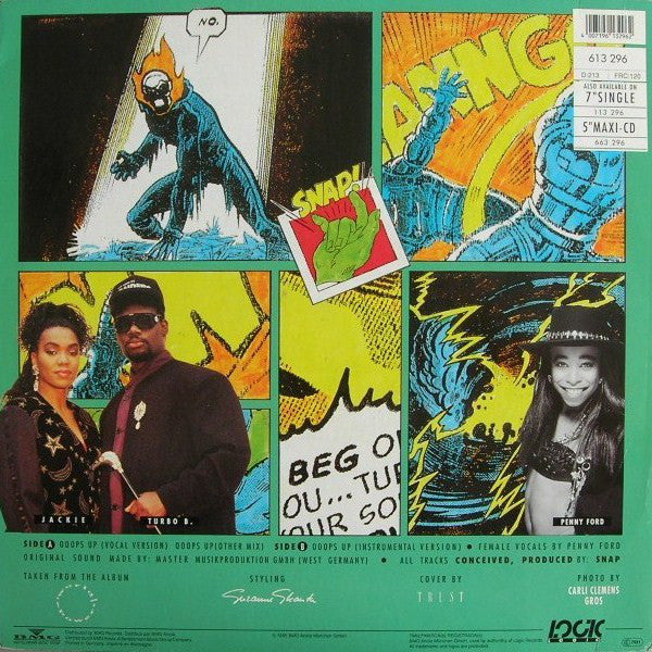 Snap! : Ooops Up (12")