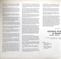 George Russell Sextet* Guest Artist - Don Cherry : At Beethoven Hall (LP, Album, RE, RP)