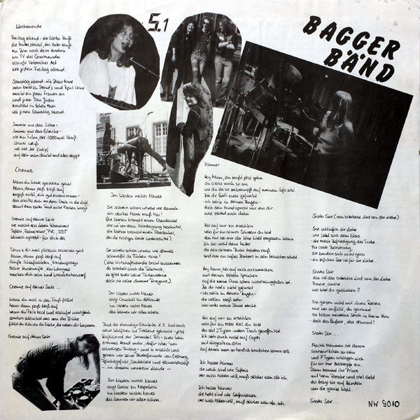 Bagger Bänd : Lästermaul (LP)