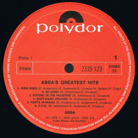 ABBA : The Very Best Of ABBA (ABBA's Greatest Hits) (2xLP, Comp)