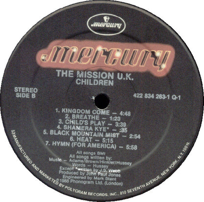 The Mission UK* : Children (LP, Album)