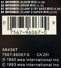 Snow (2) : Informer (12")