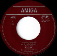 Boney M. : Hooray! Hooray! It's A Holi-Holiday / Ribbons Of Blue (7", Single)
