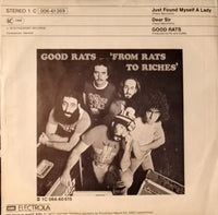 Good Rats : Just Found Me A Lady (7")