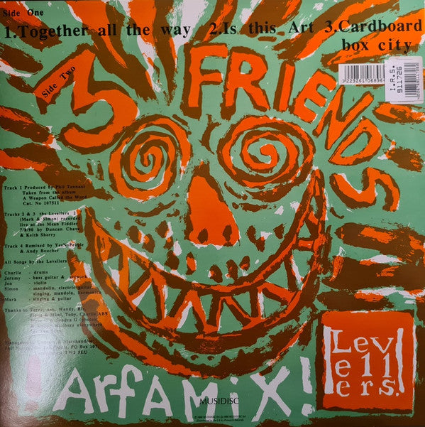 The Levellers : Together All The Way E.P. (12", EP)