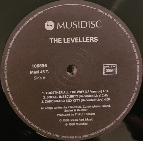The Levellers : Together All The Way E.P. (12", EP)