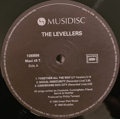 The Levellers : Together All The Way E.P. (12", EP)