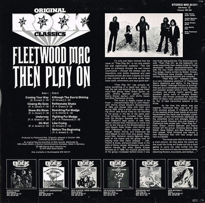 Fleetwood Mac : Then Play On (LP, Album, RE)