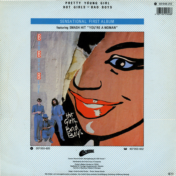 Bad Boys Blue : Pretty Young Girl (12", Maxi)