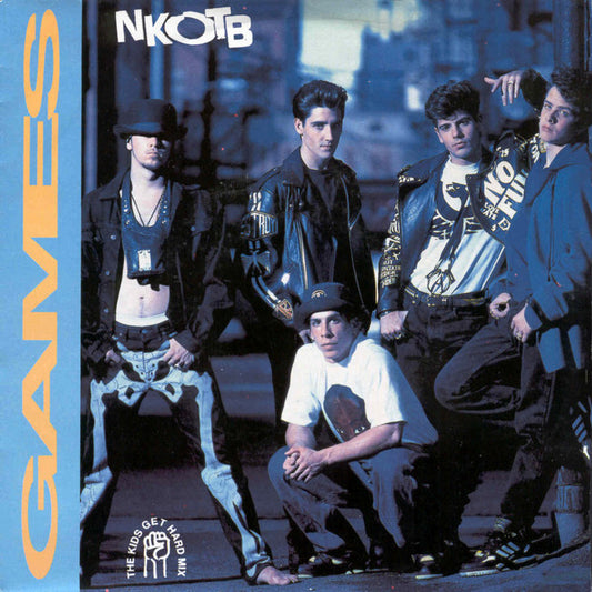 New Kids On The Block : Games (The Kids Get Hard Mix) (7", Single)