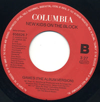 New Kids On The Block : Games (The Kids Get Hard Mix) (7", Single)