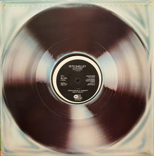 Pete Shelley : Homosapien (12", Gen)