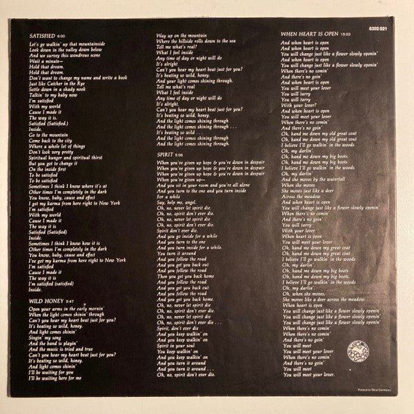Van Morrison : Common One (LP, Album)