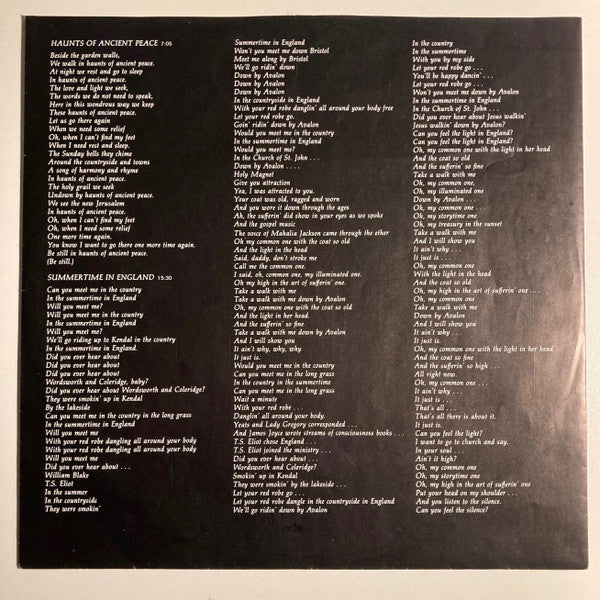 Van Morrison : Common One (LP, Album)