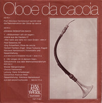 Nikolaus Harnoncourt / Johann Sebastian Bach : Oboe Da Caccia (7", EP, Promo)