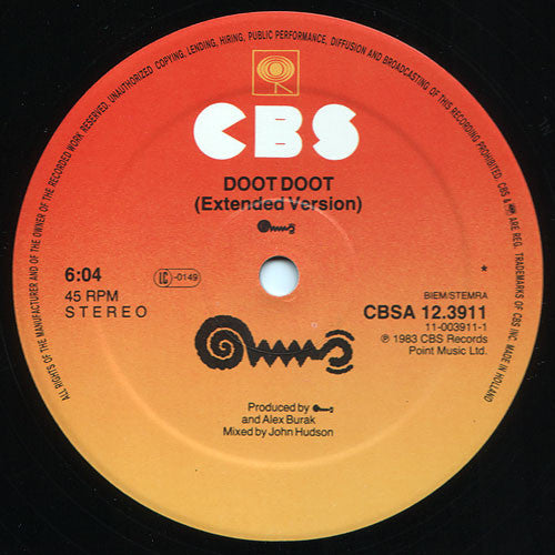 Freur : Doot-Doot / Runaway (12", Maxi)
