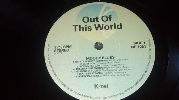 The Moody Blues : Out Of This World (LP, Comp, Orl)