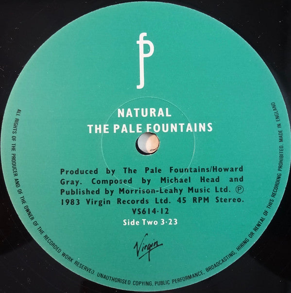 The Pale Fountains : Unless (Extended Version) (12", Single)