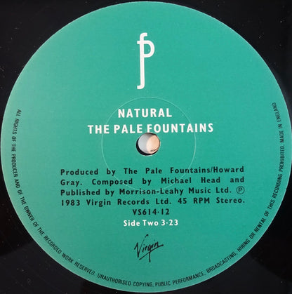 The Pale Fountains : Unless (Extended Version) (12", Single)