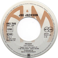 Joe Jackson : It's Different For Girls (7", Single)