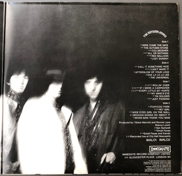 Small Faces : The Autumn Stone (2xLP, Album, Comp)