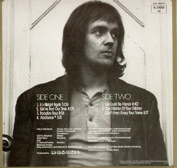 Udo Lindenberg : Lindenberg (LP, Album, RP)