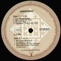 Udo Lindenberg : Lindenberg (LP, Album, RP)