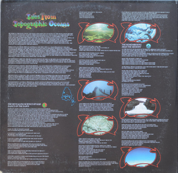Yes : Tales From Topographic Oceans (2xLP, Album, Gat)