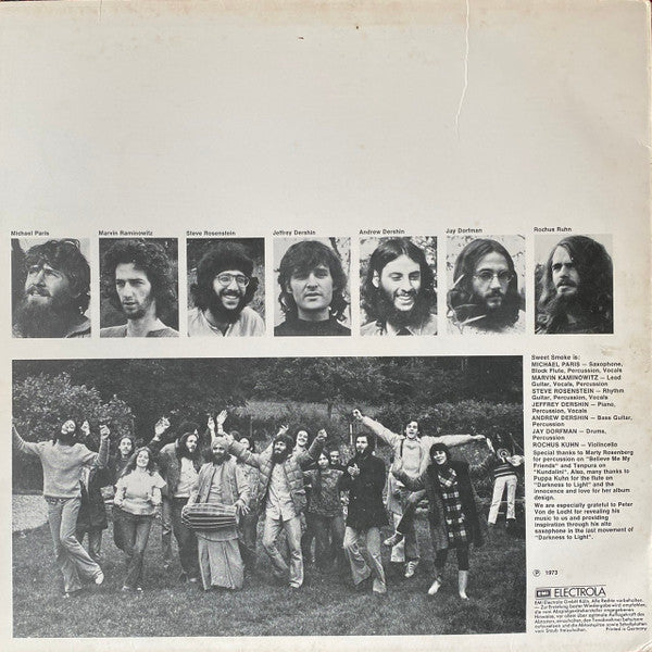 Sweet Smoke : Darkness To Light (LP, Album)