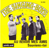 The Singing Boys : Au Revoir Mes Amis (7")