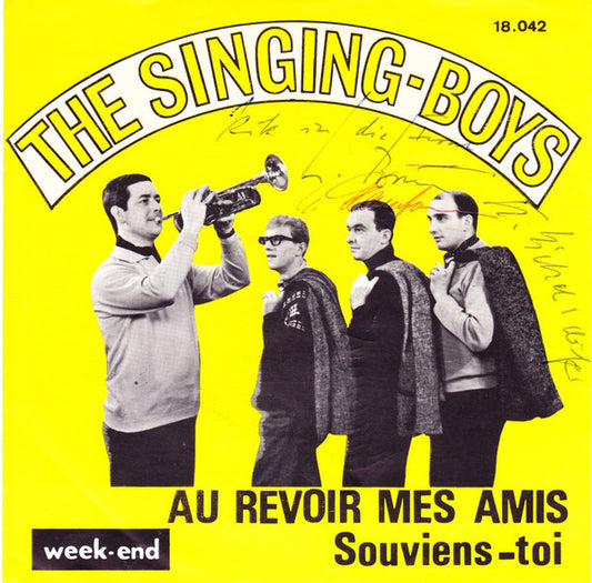 The Singing Boys : Au Revoir Mes Amis (7")