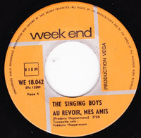 The Singing Boys : Au Revoir Mes Amis (7")