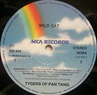Tygers Of Pan Tang : Wild Cat (LP, Album, RP)