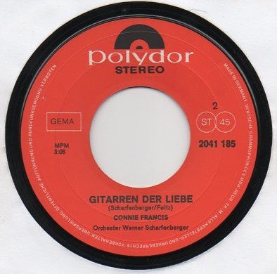 Connie Francis : Moderne Märchen (7", Single)