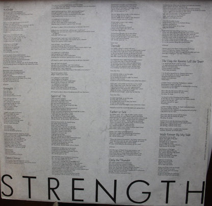 Alarm* : Strength (LP, Album)