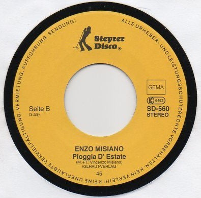 Enzo Misiano : Liberta (7", Single)