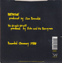 Echo And The Bunnymen* : Rescue (7", Single, Ltd, RP)