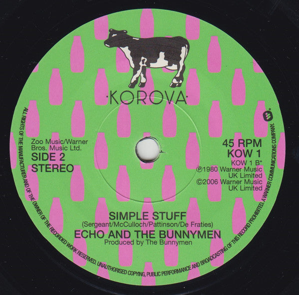 Echo And The Bunnymen* : Rescue (7", Single, Ltd, RP)