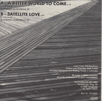 Jet Set Jewel : A Better Word To Come / Satellite Love (7", Single)