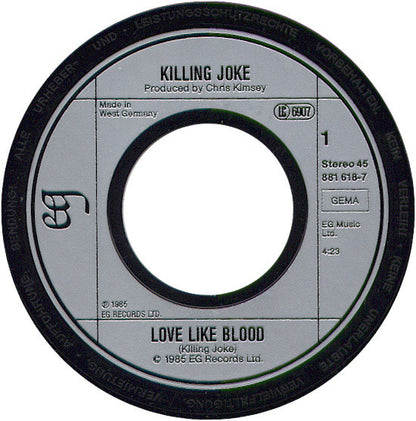 Killing Joke : Love Like Blood (7", Single)