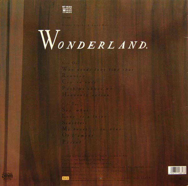 Erasure : Wonderland (LP, Album)